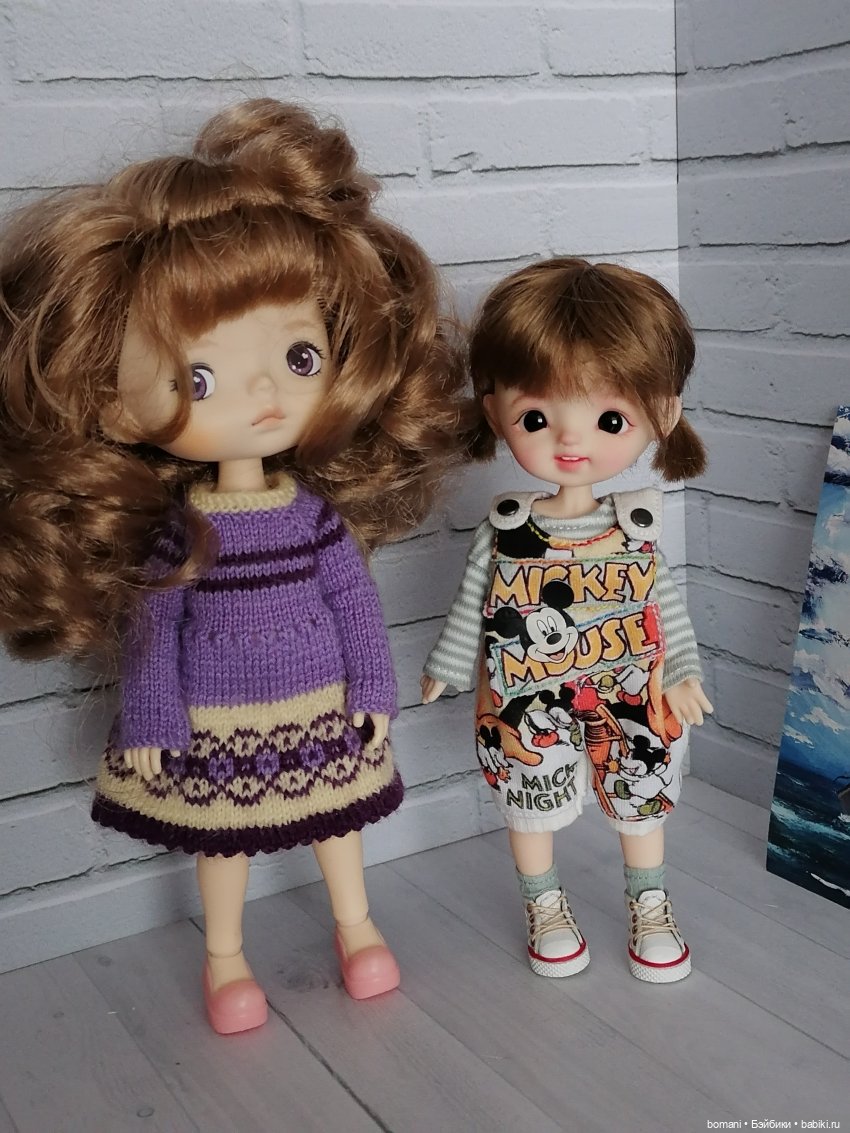 Юная художница — Разные шарнирные куклы (не БЖД): редкие (фото 3)