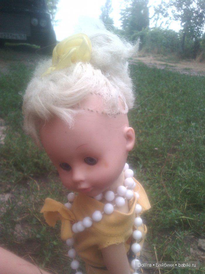 Сегодня мы с куклой shadiva Каролиной фотографировались в саду и в огороде. Приятного просмотра (фото 2)