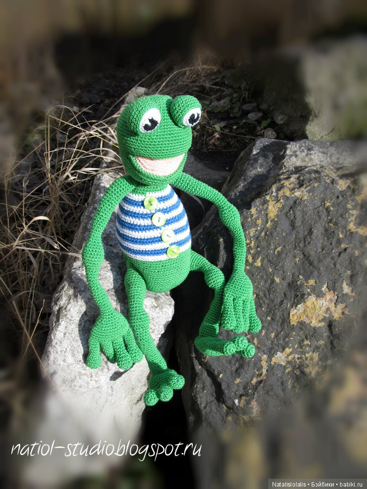 Жабы мореплаватели — Вязаные игрушки и амигуруми: крючком