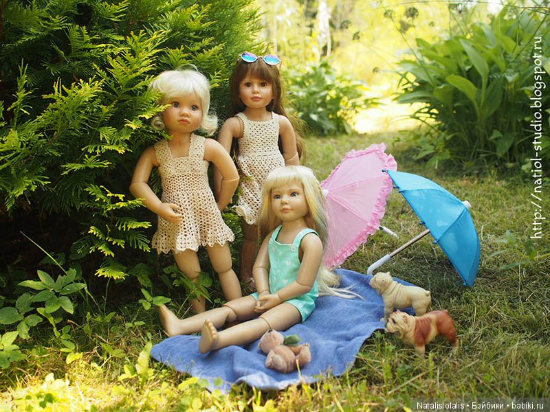 Босоногое детство — Куклы Kidz'n'Cats (Соня Хартман): шарнирные 46 см