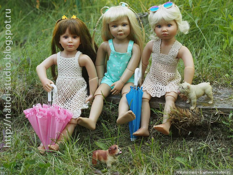 Босоногое детство — Куклы Kidz'n'Cats (Соня Хартман): шарнирные 46 см