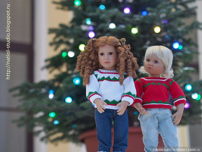 Merry Christmas — Куклы Kidz'n'Cats (Соня Хартман): шарнирные 46 см (фото 2)