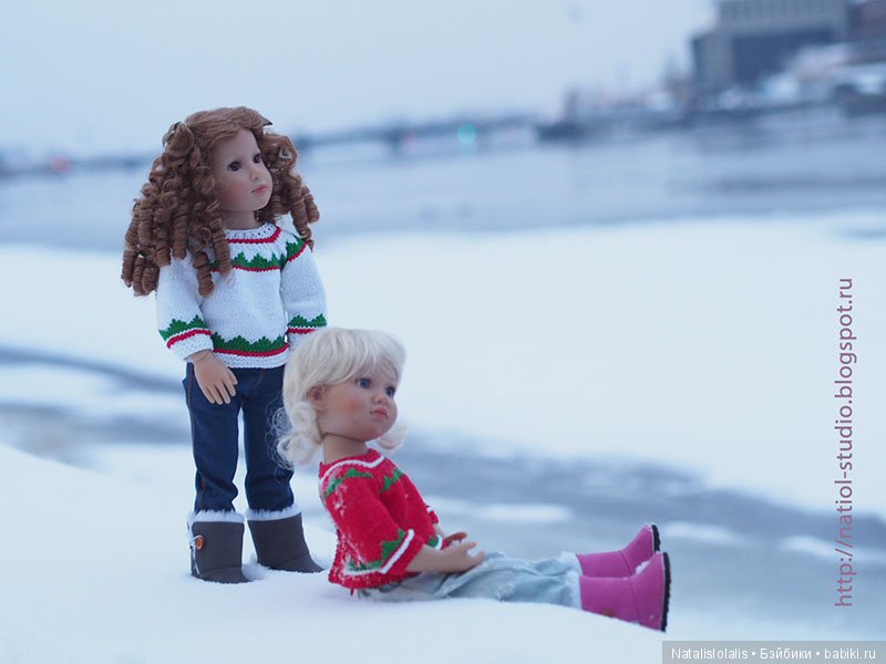 Merry Christmas — Куклы Kidz'n'Cats (Соня Хартман): шарнирные 46 см (фото 4)