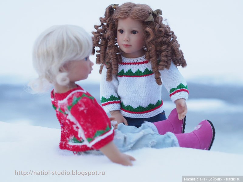 Merry Christmas — Куклы Kidz'n'Cats (Соня Хартман): шарнирные 46 см (фото 3)