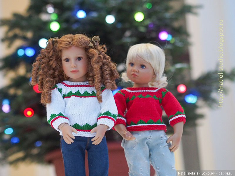 Merry Christmas — Куклы Kidz'n'Cats (Соня Хартман): шарнирные 46 см (фото 5)