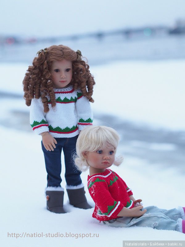 Merry Christmas — Куклы Kidz'n'Cats (Соня Хартман): шарнирные 46 см (фото 8)