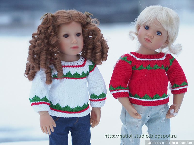 Merry Christmas — Куклы Kidz'n'Cats (Соня Хартман): шарнирные 46 см (фото 6)