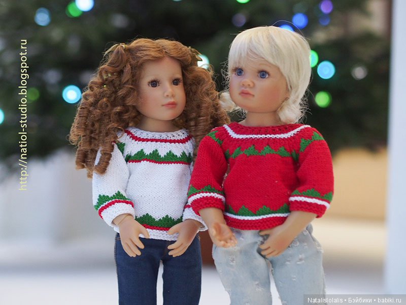 Merry Christmas — Куклы Kidz'n'Cats (Соня Хартман): шарнирные 46 см