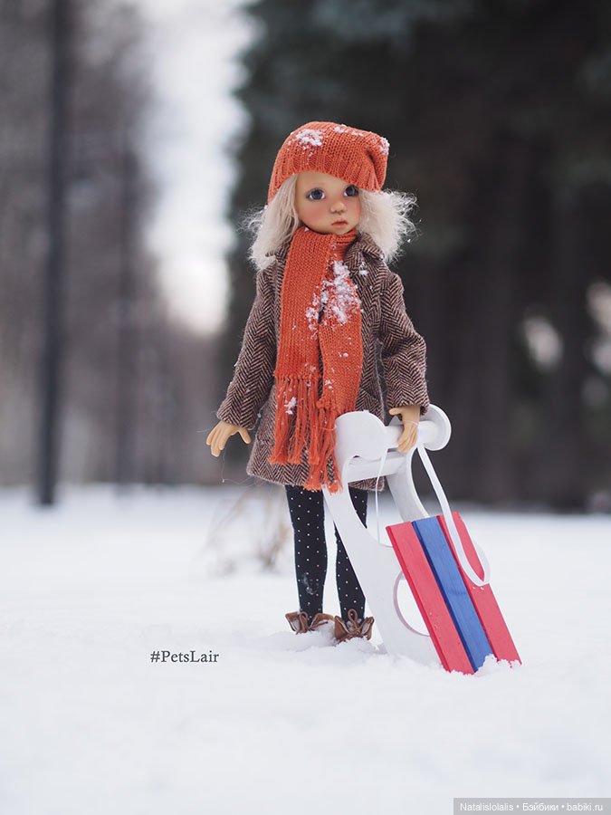 Снежинки в коробке — Куклы Kaye Wiggs (Кайе Виггс): авторские BJD (БЖД) (фото 10)
