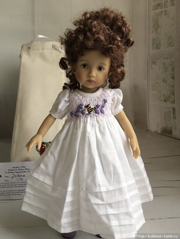 Моя Boneka из студии Dianna Effner и росписью Geri Uribe (единственный в мире экземпляр)