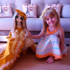 Детство-самое счастливое время. Текстильные куклы