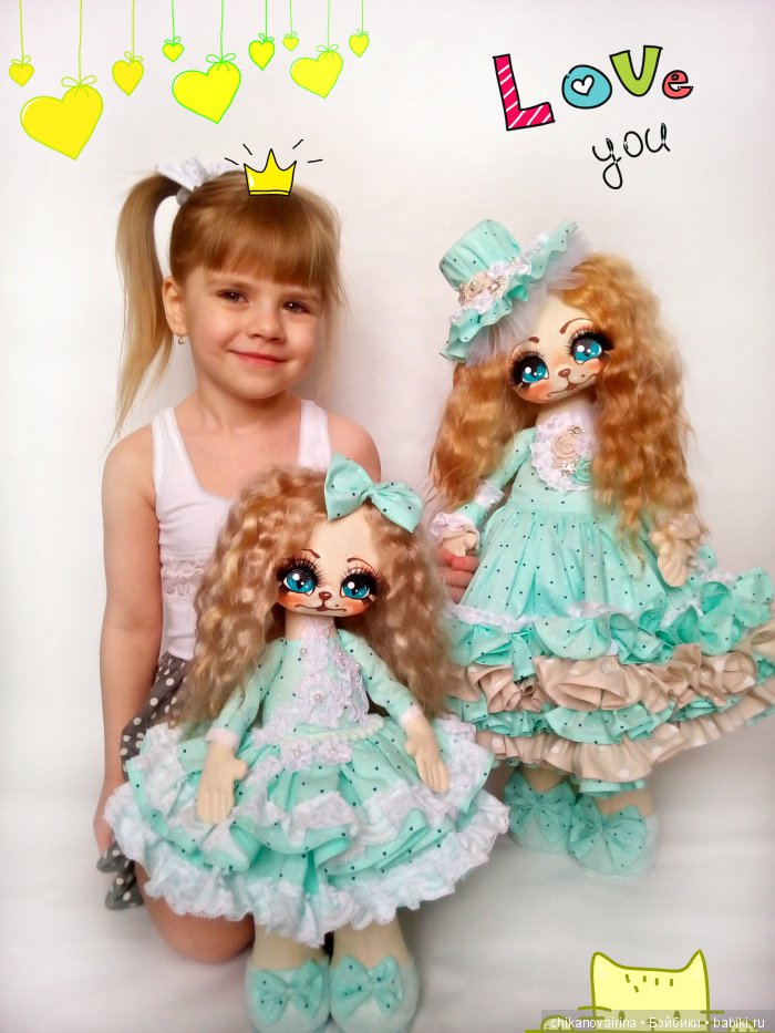 Кукла Кошечка. Скоро весна