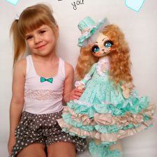 Кукла Кошечка. Скоро весна