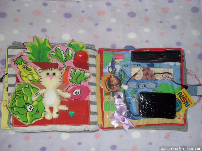 Книжка-развивашка своими руками (фото 4)