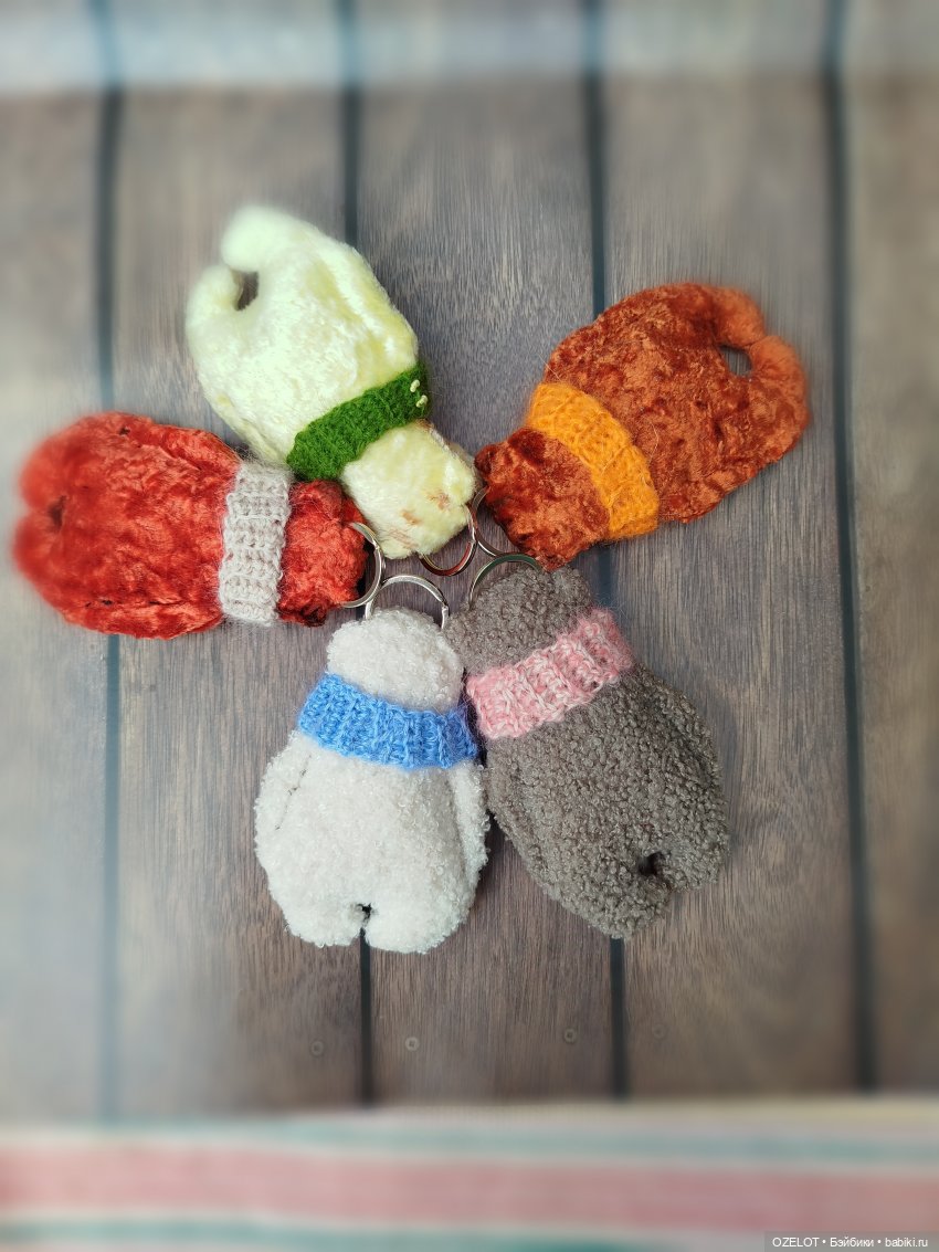 Мишки -брелоки — Текстильные игрушки и примитивы: кофейные (фото 4)