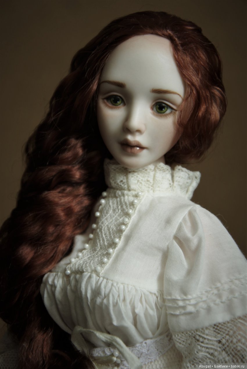 Фарфоровая шарнирная кукла Елены Ионовой