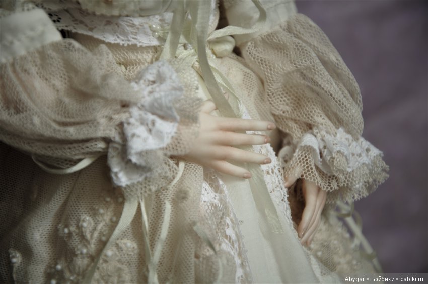 Фарфоровая шарнирная кукла Елены Ионовой (фото 10)