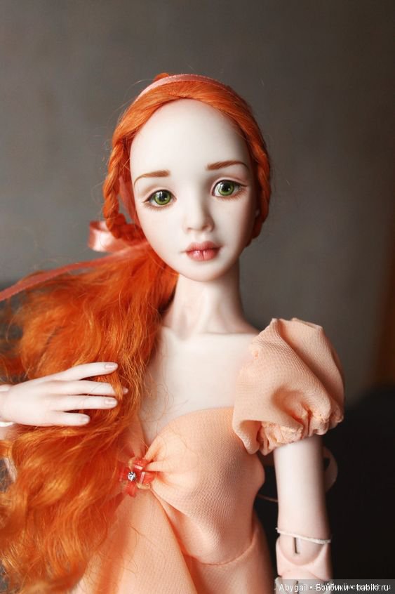 Фарфоровая шарнирная кукла Елены Ионовой