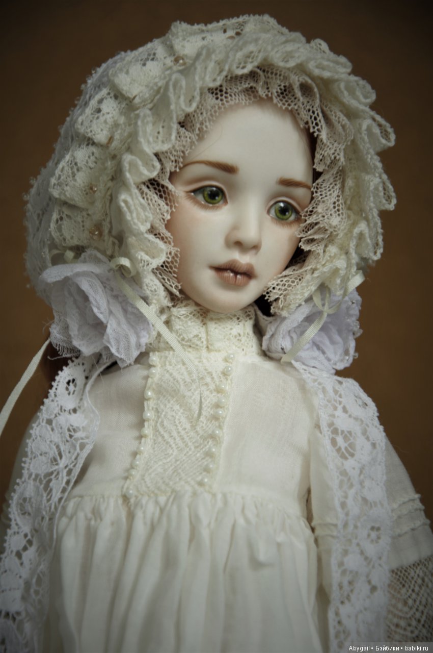 Фарфоровая шарнирная кукла Елены Ионовой