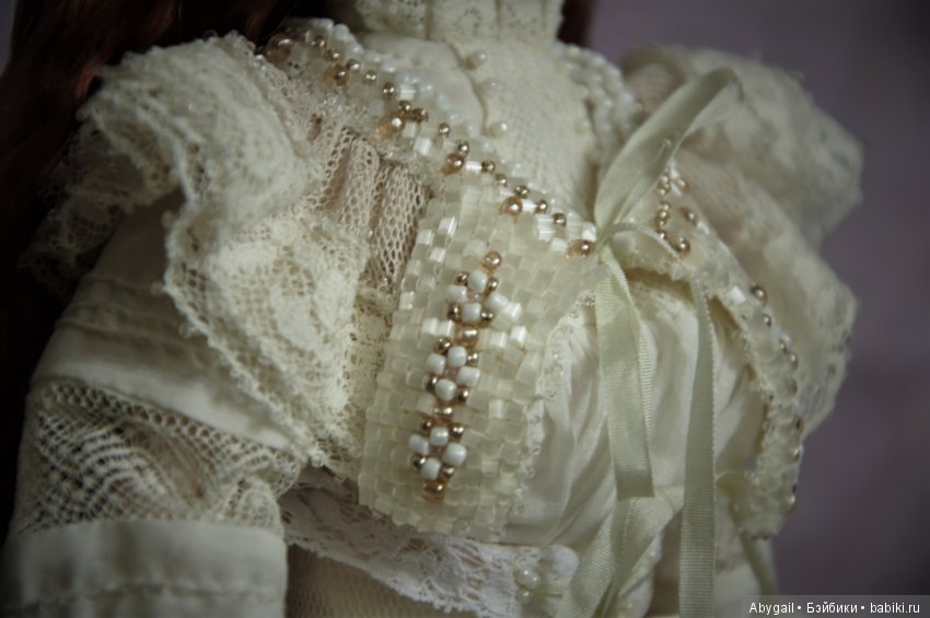 Фарфоровая шарнирная кукла Елены Ионовой (фото 9)