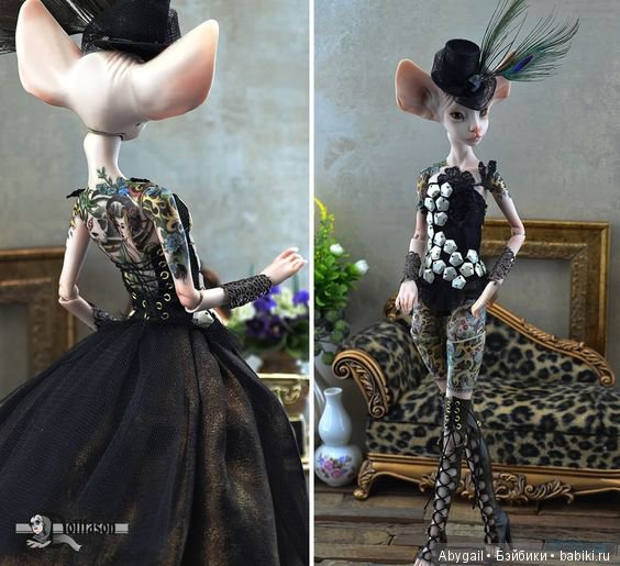 Фарфоровая шарнирная кукла Татьяны Трифоновой (фото 10)