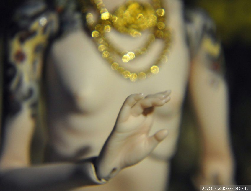 Фарфоровая шарнирная кукла Татьяны Трифоновой (фото 8)