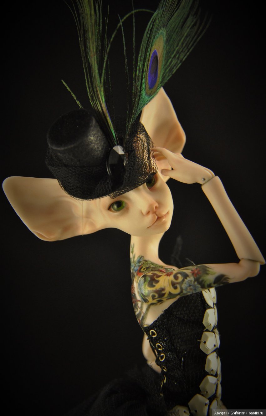 Фарфоровая шарнирная кукла Татьяны Трифоновой