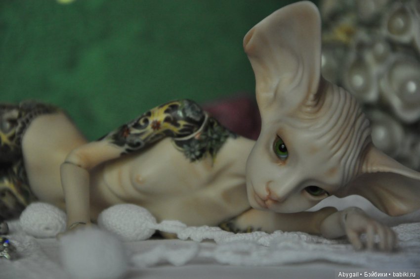 Фарфоровая шарнирная кукла Татьяны Трифоновой (фото 6)