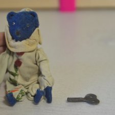 Синяя мишка