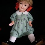 Антикварная кукла Sonneberger Porzellanfabrik