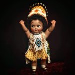 Реплика антикварной куклы "Гуглик"