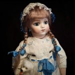 Реплика антикварной куклы Брю Бревет