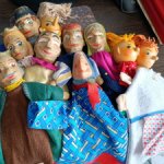 Кукольный театр Германия старенькие под реставрацию только лотом