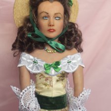 Все доброго вечера! Вот наконец я и доделала пару Ретту (Кларк Гейбл) Скарлетт (Вивьен Ли )