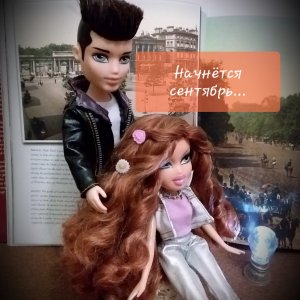 Лестат и Анаис в спектакле "Начнётся сентябрь..."