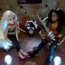 Жюстин и Самир. Запись песни