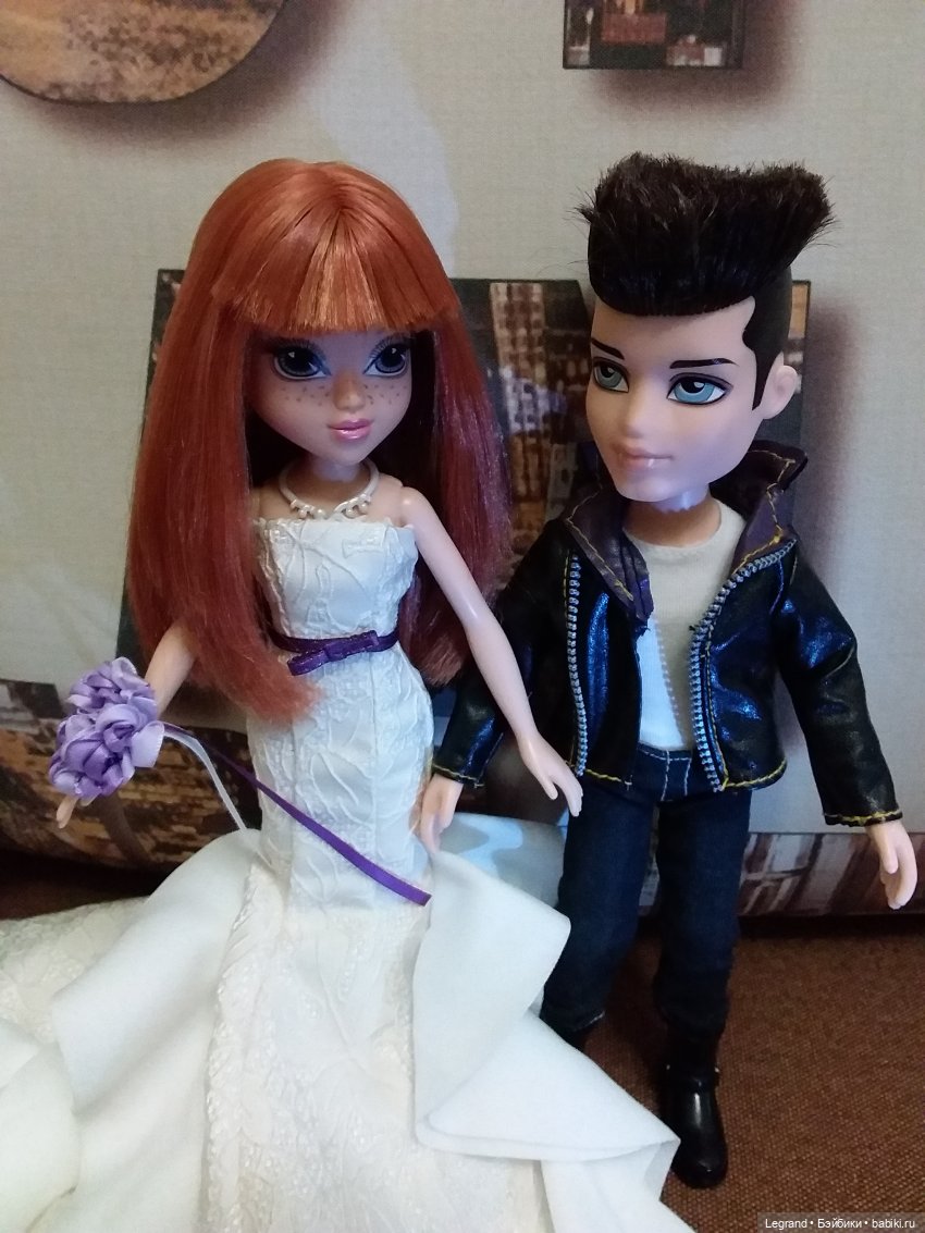 Они сами пишут свои истории: Лестат и Соланж. Свадебная фотосессия