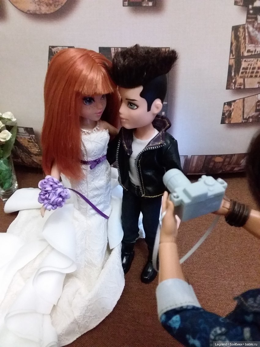 Они сами пишут свои истории: Лестат и Соланж. Свадебная фотосессия