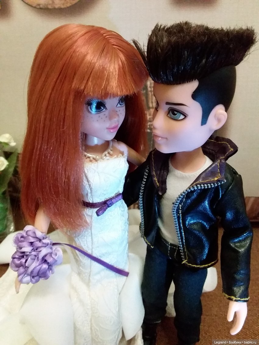 Они сами пишут свои истории: Лестат и Соланж. Свадебная фотосессия