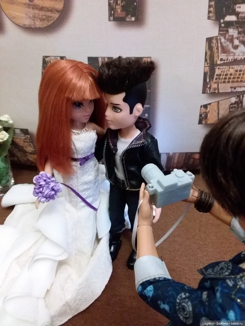 Они сами пишут свои истории: Лестат и Соланж. Свадебная фотосессия