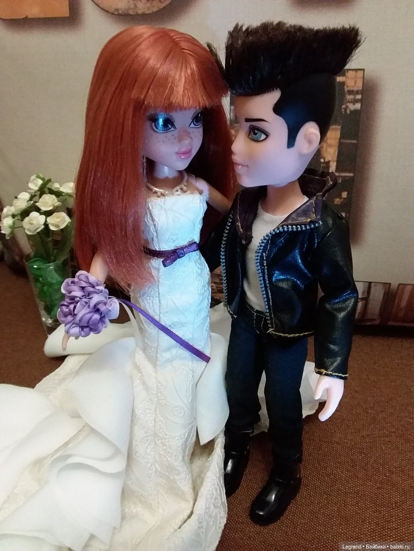 Они сами пишут свои истории: Лестат и Соланж. Свадебная фотосессия