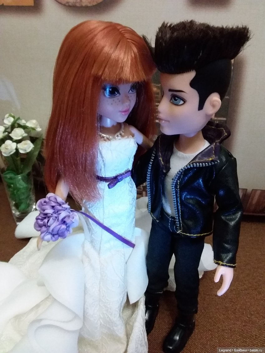 Они сами пишут свои истории: Лестат и Соланж. Свадебная фотосессия