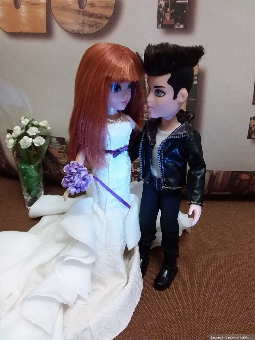 Они сами пишут свои истории: Лестат и Соланж. Свадебная фотосессия