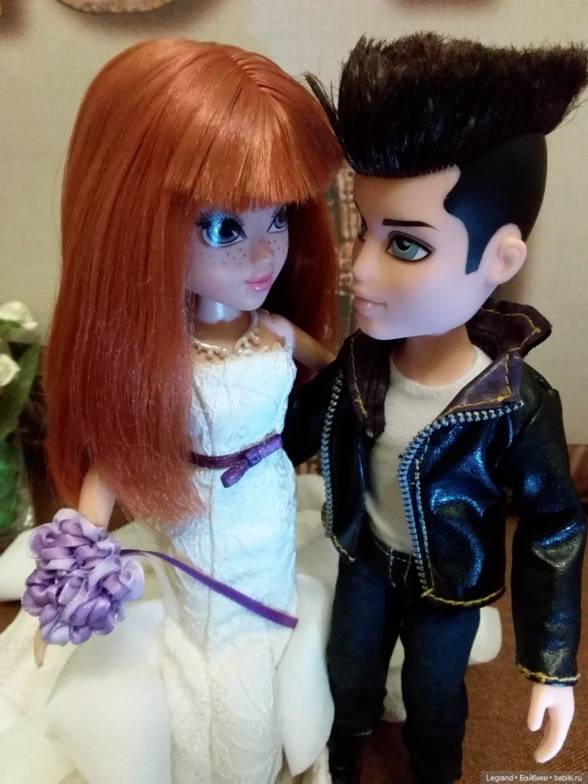 Они сами пишут свои истории: Лестат и Соланж. Свадебная фотосессия