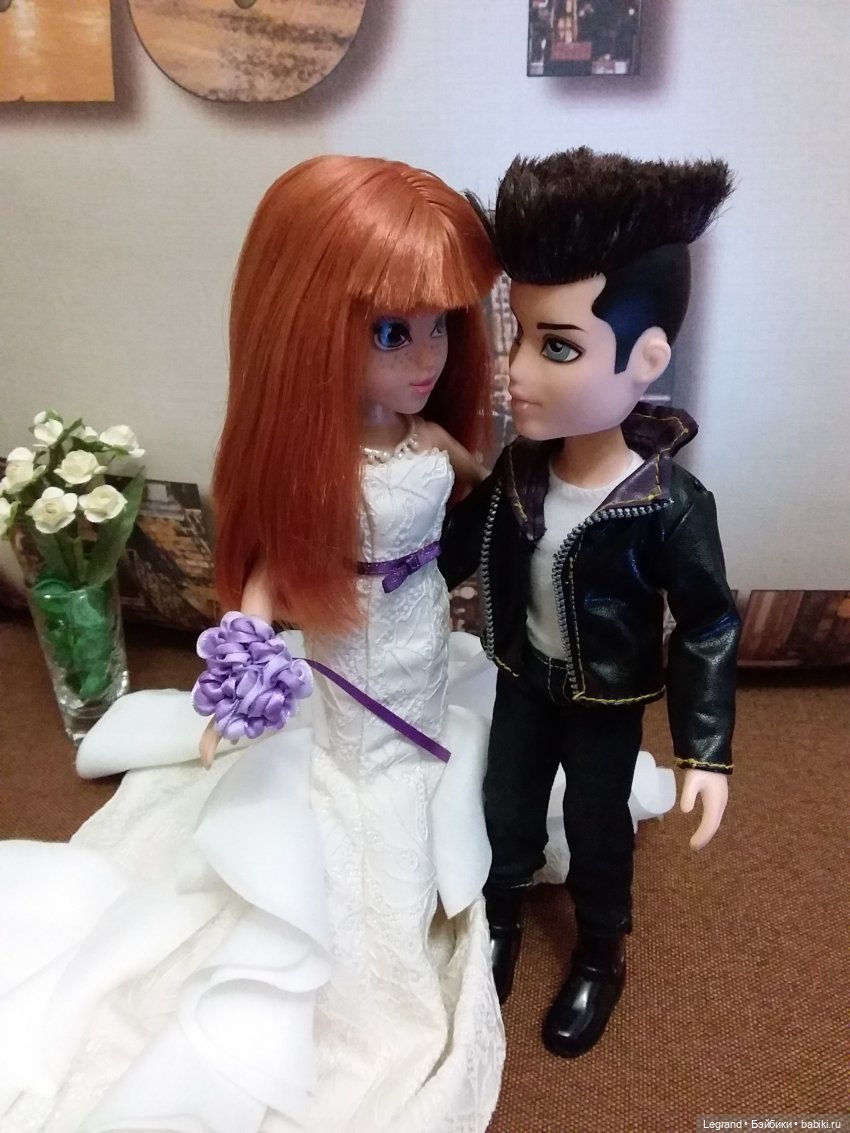 Они сами пишут свои истории: Лестат и Соланж. Свадебная фотосессия