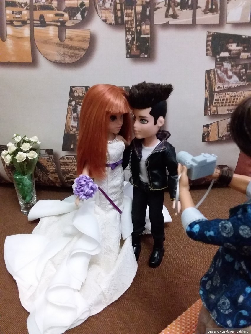 Они сами пишут свои истории: Лестат и Соланж. Свадебная фотосессия