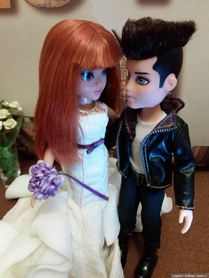 Они сами пишут свои истории: Лестат и Соланж. Свадебная фотосессия