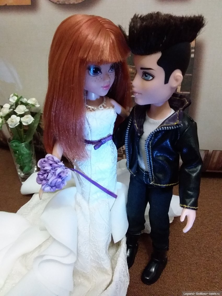 Они сами пишут свои истории: Лестат и Соланж. Свадебная фотосессия