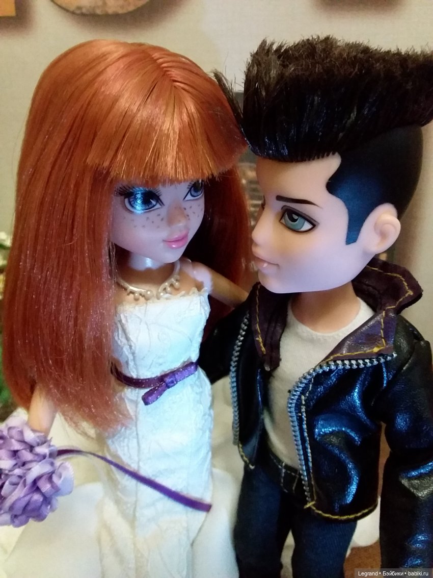 Они сами пишут свои истории: Лестат и Соланж. Свадебная фотосессия