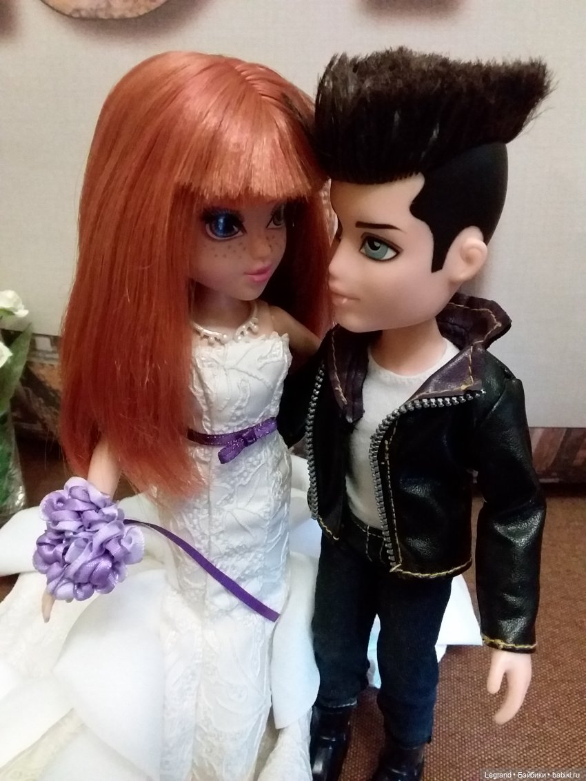 Они сами пишут свои истории: Лестат и Соланж. Свадебная фотосессия